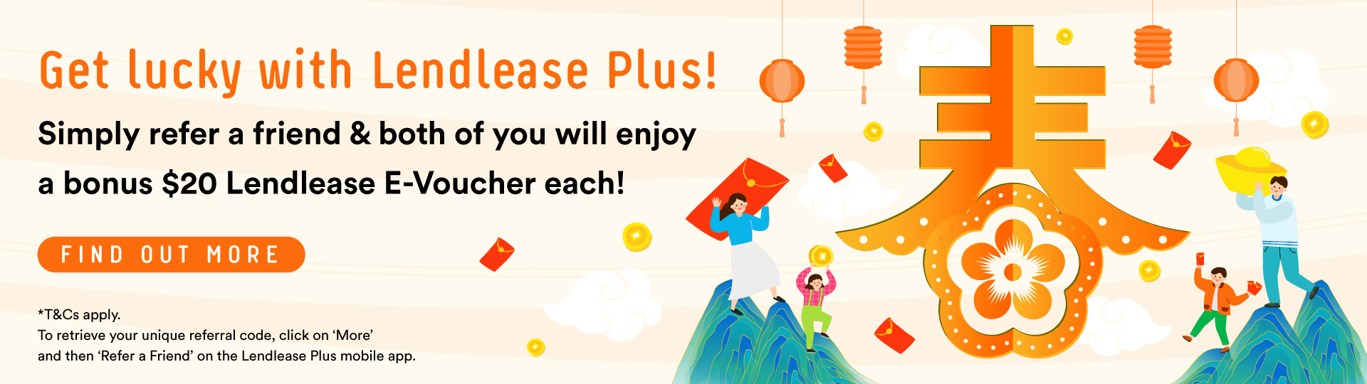 Lendlease CNY promotion 2024