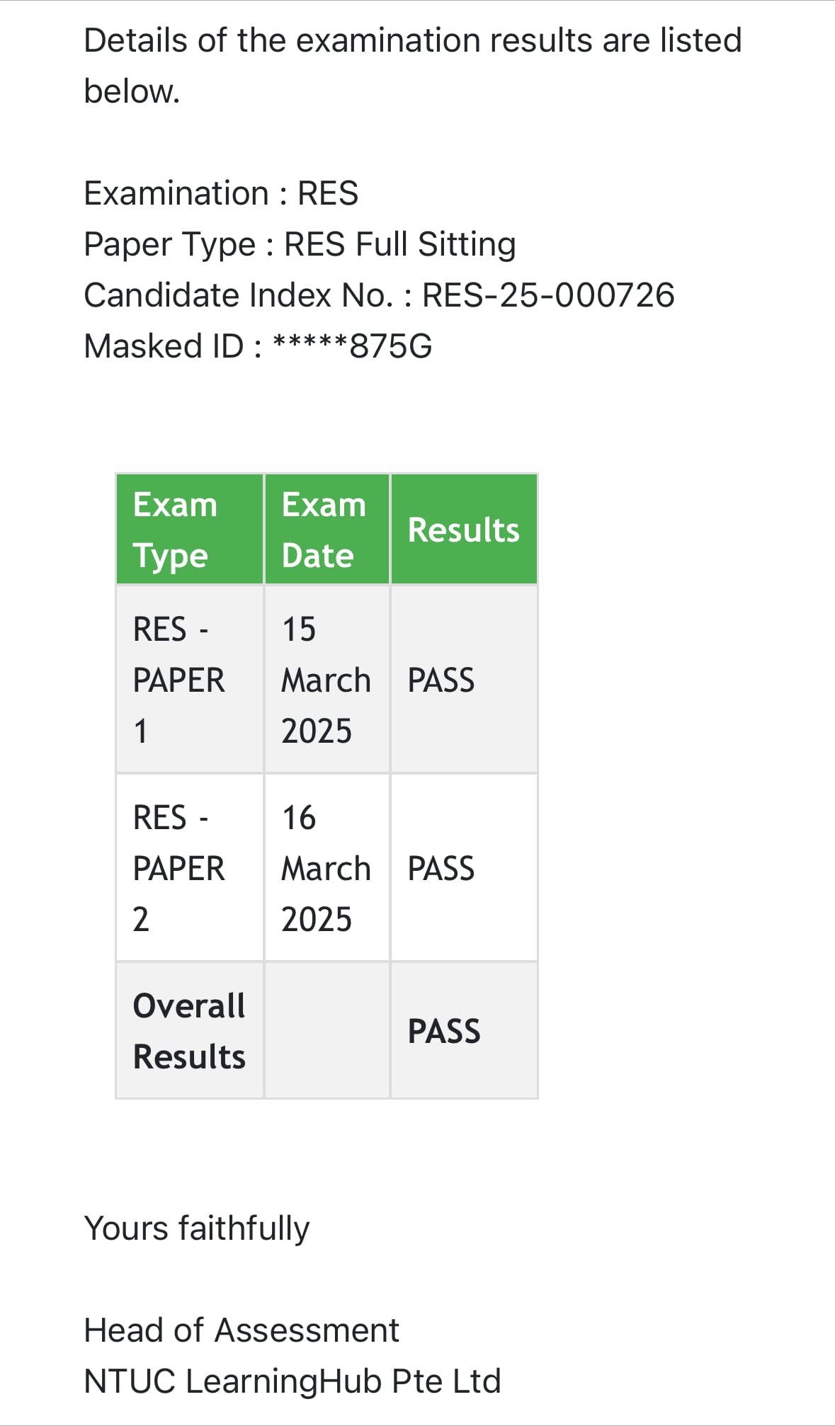 how to pass RES exam