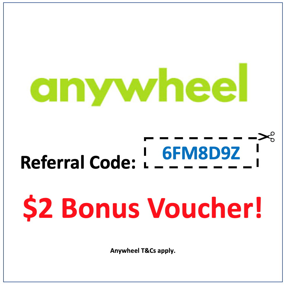 Anywheel Referral Promo Code 6FM8D9Z (FREE 2 Bonus)