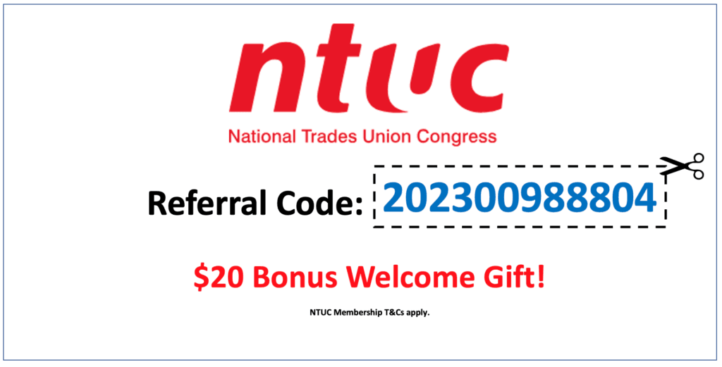 NTUC Referral Code