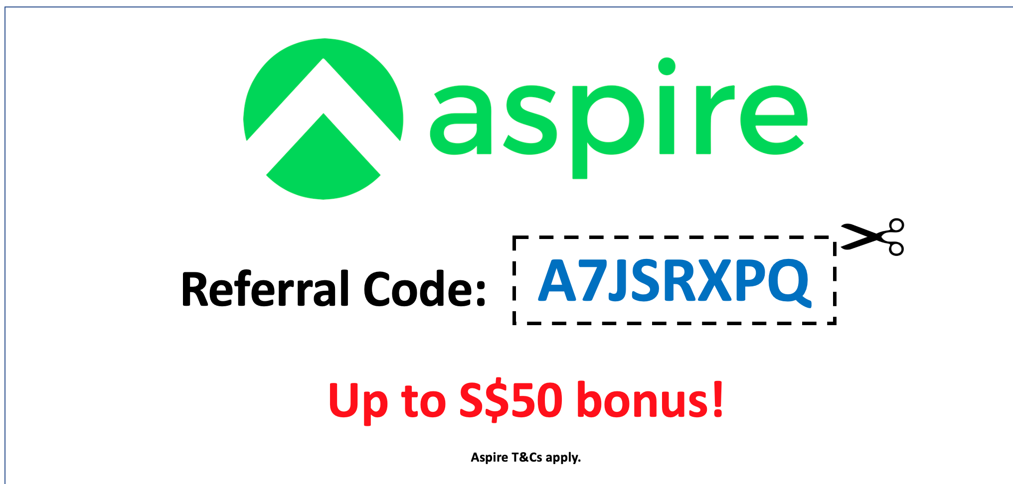 Aspire Referral Promo Code 2024 A7JSRXPQ (50 Bonus)