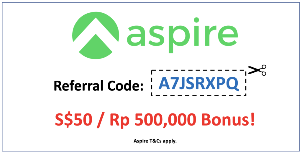 Aspire Referral Promo Code A7JSRXPQ (50 Bonus)