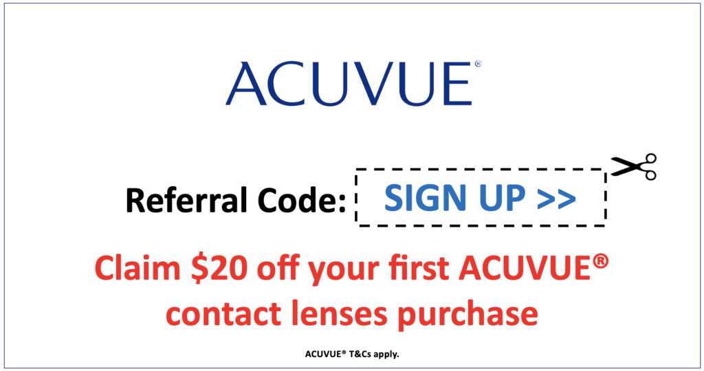 ACUVUE® Referral Promo Code