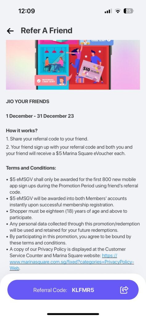 Marina Square Promotion Dec 2023