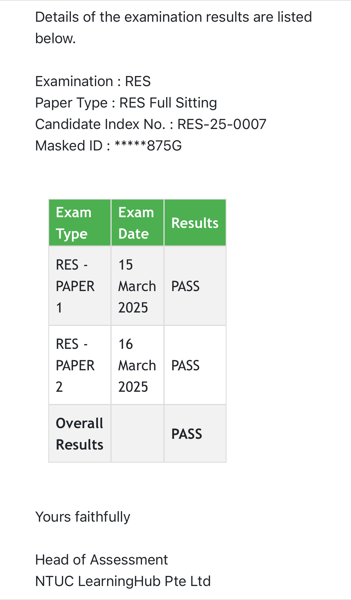 how to pass RES exam