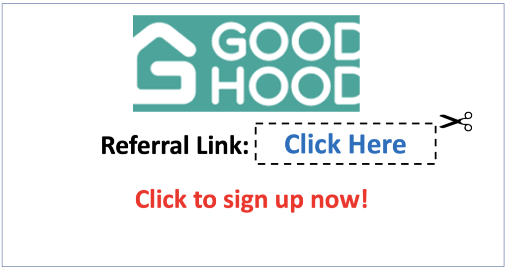 GoodHood Referral Promo