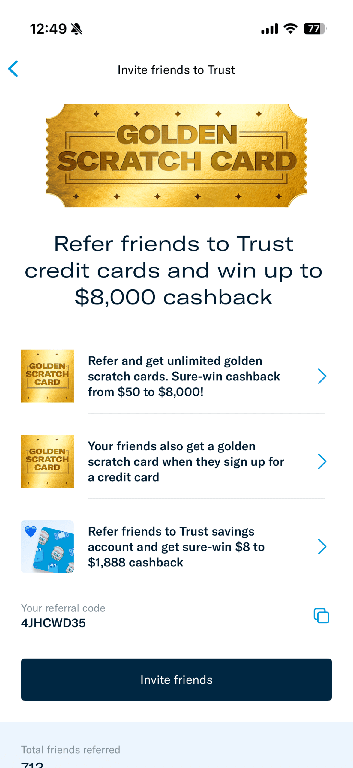 Personal Experience Using Scratch Card Redemption