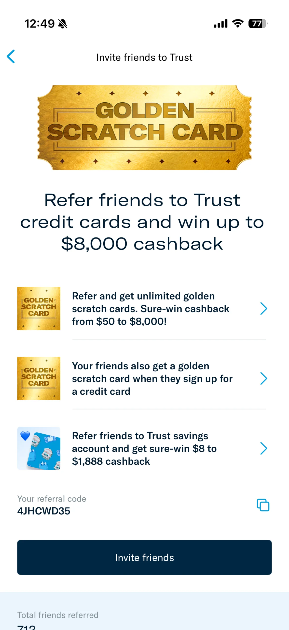 Personal Experience Using Scratch Card Redemption