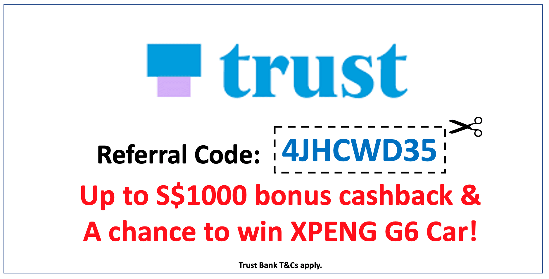 Trust Bank Referral Code